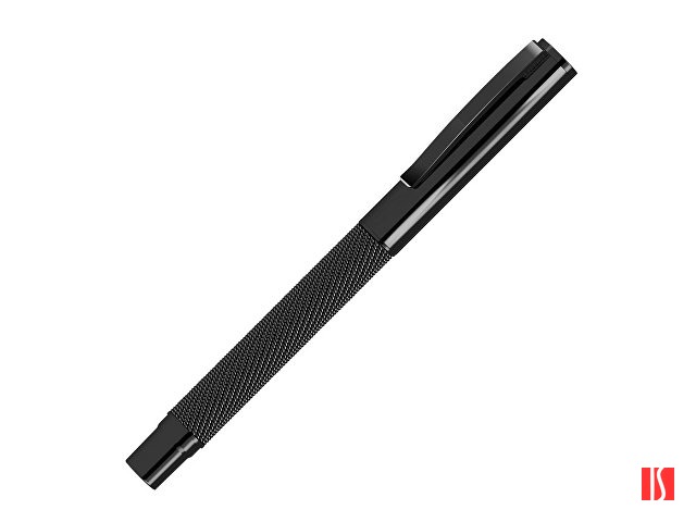 Ручка металлическая роллер из сетки «MESH R», черный