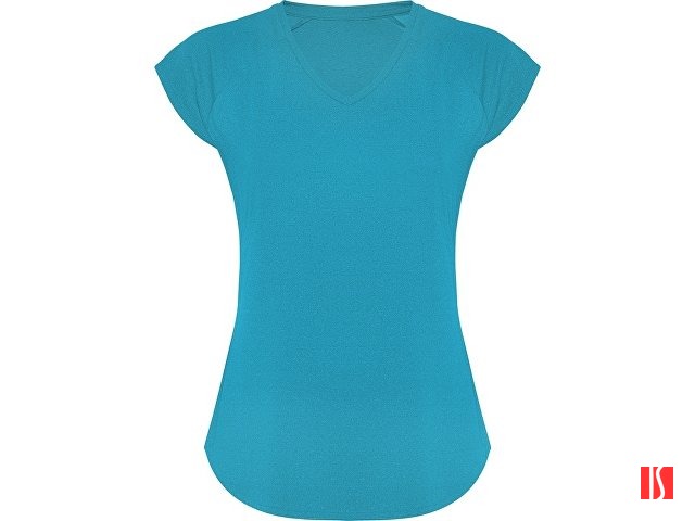 Футболка "Avus" женская, меланжевый бирюзовый