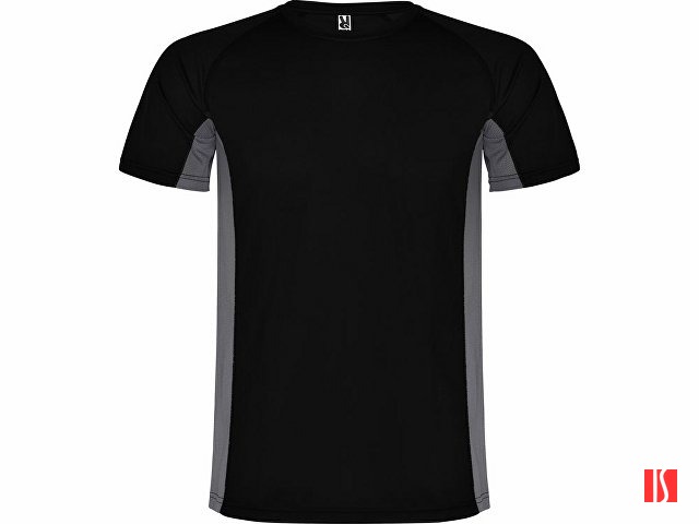 Спортивная футболка "Shanghai" мужская, черный/графитовый