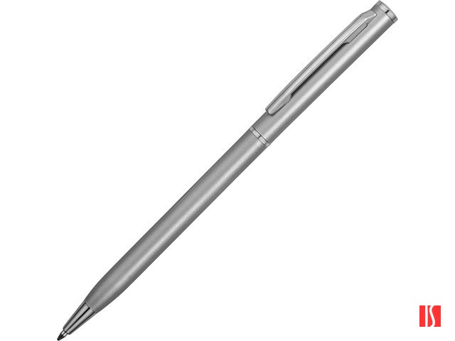 Ручка металлическая шариковая "Атриум", серебристый