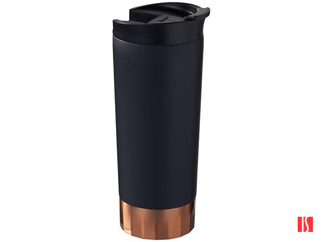 Вакуумный термос Peeta с медным покрытием, черный