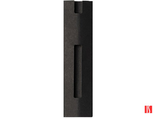 Футляр для ручки BURTON из картона с окошком, черный