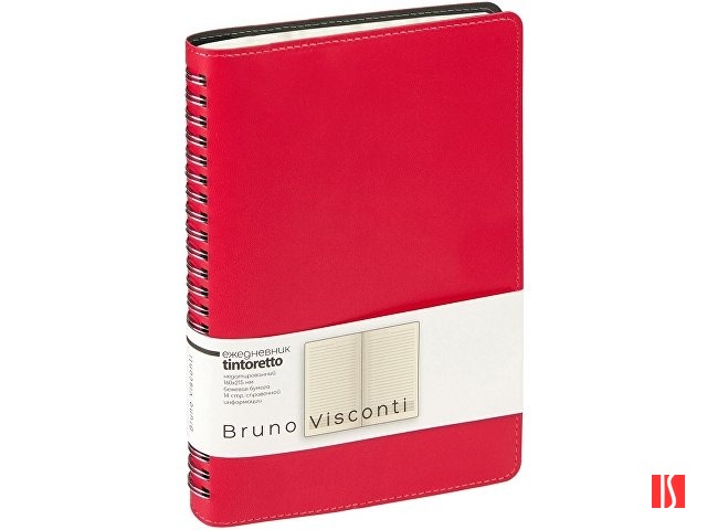 Ежедневник А5 "Tintoretto", красный