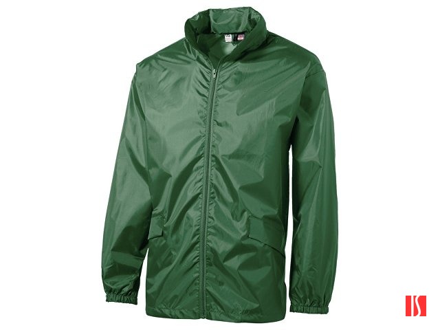 Ветровка "Miami" мужская с чехлом, зеленый