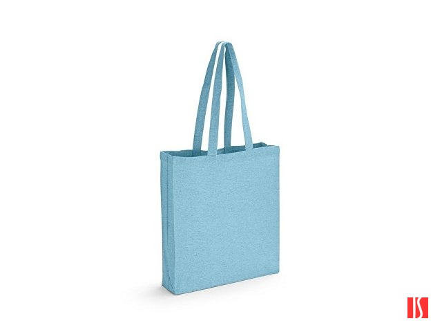 MARACAY. Сумка с переработанным хлопком, голубой меланж