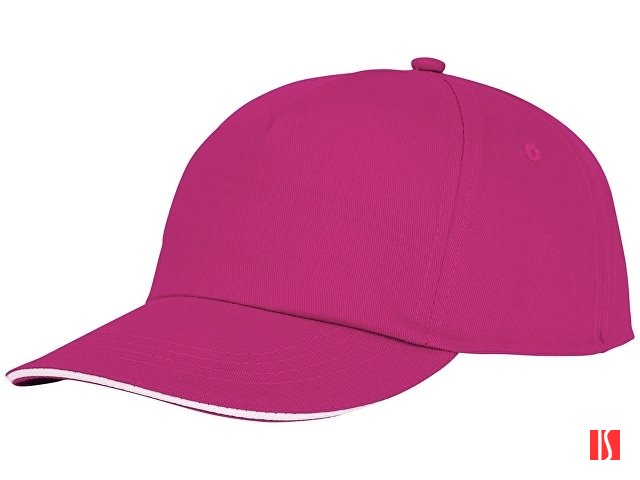Пятипанельная кепка-сендвич Styx, розовый