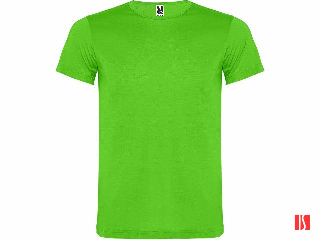 Футболка "Akita" мужская, неоновый зеленый