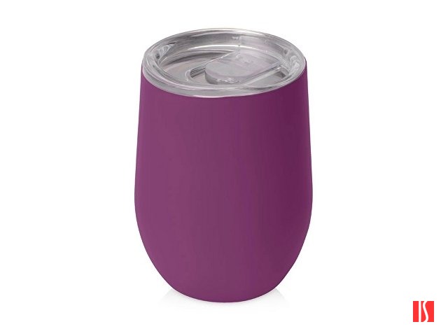 Термокружка Sense Gum, soft-touch, непротекаемая крышка, 370мл, фиолетовый