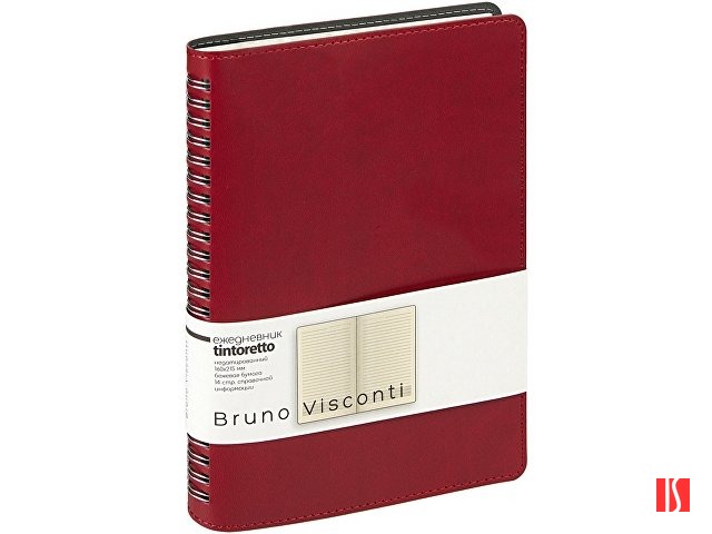 Ежедневник А5 "Tintoretto", бордовый