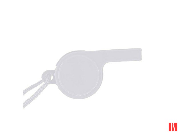 Свисток CARNIVAL с ремешком на шею, белый