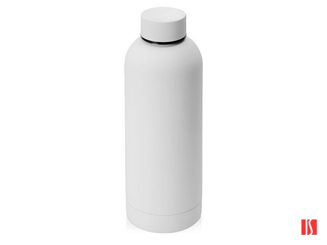 Вакуумная термобутылка "Cask" Waterline, soft touch, 500 мл, белый (Р)