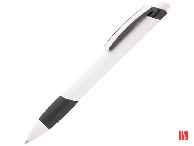 Ручка шариковая "Соната", белый/черный