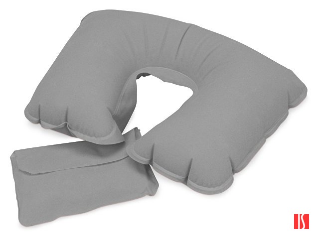 Подушка надувная «Сеньос», серый