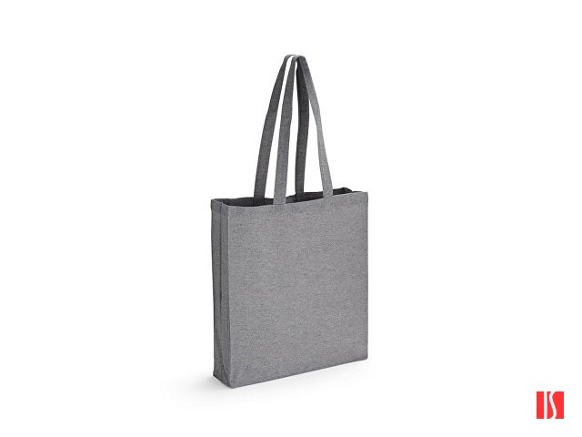 MARACAY. Сумка с переработанным хлопком, темно-серый меланж