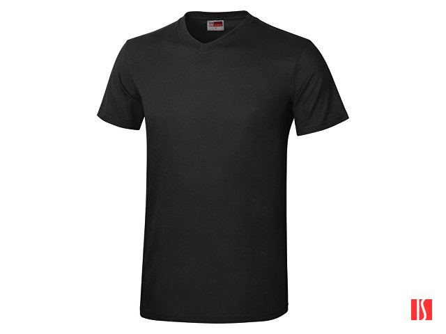 Футболка "Heavy Super Club" мужская с V-образным вырезом, черный