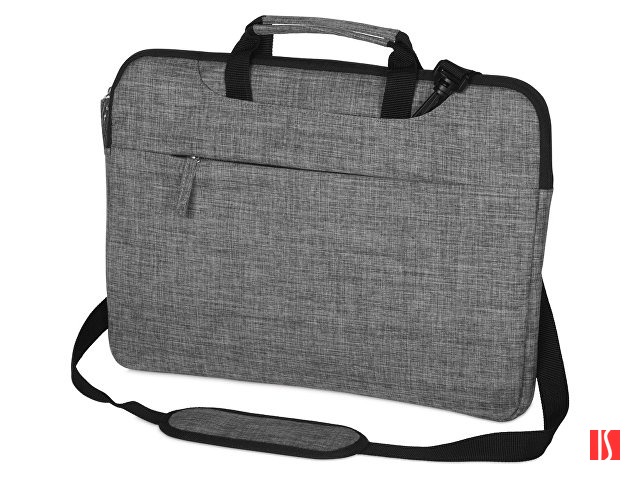 Сумка «Plush» c усиленной защитой ноутбука 15.6 '', серый