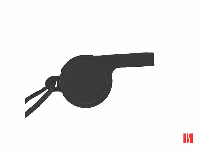 Свисток CARNIVAL с ремешком на шею, черный