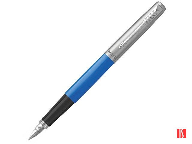 Перьевая ручка Parker Jotter, цвет ORIGINALS BLUE CT, цвет чернил синий/черный, толщина линии M, В БЛИСТЕРЕ