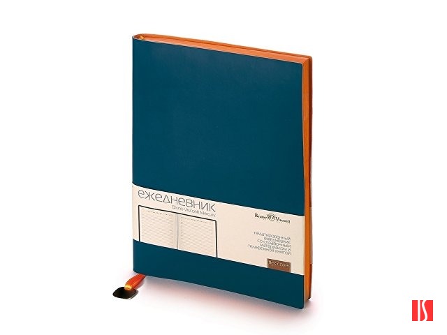 Ежедневник А5 недатированный «Mercury», темно-синий Navy