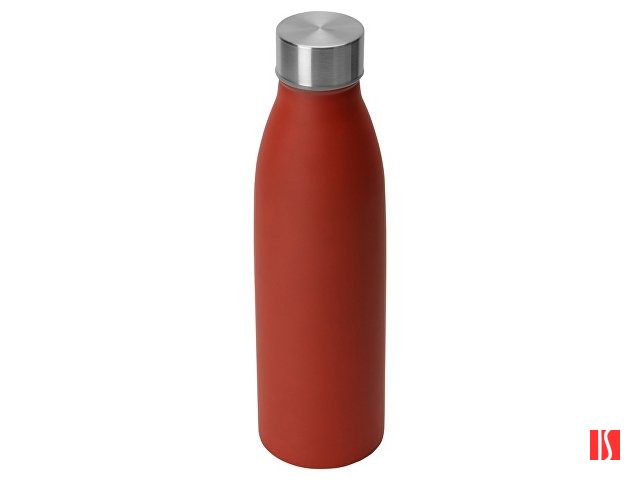 Стальная бутылка "Rely", 650 мл, красный матовый