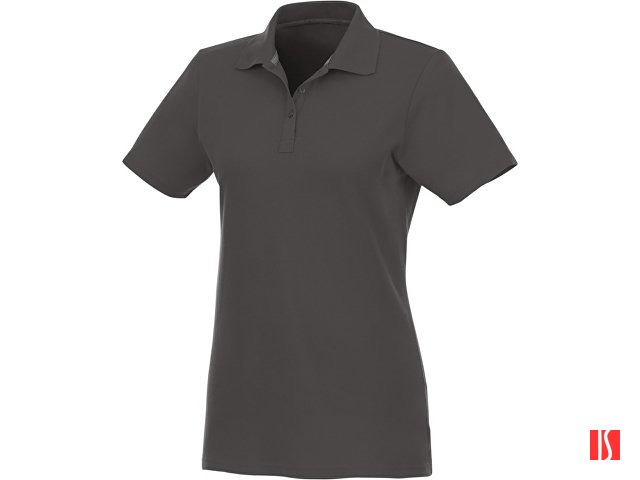 Женское поло Helios с коротким рукавом, storm grey