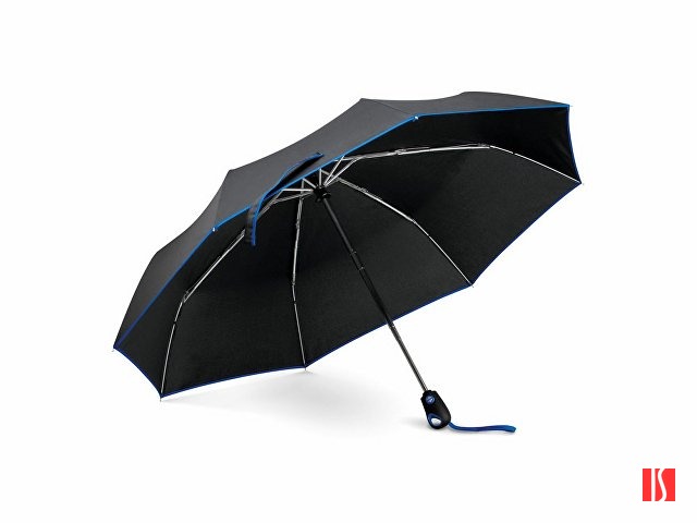 DRIZZLE. Зонт с автоматическим открытием и закрытием, Королевский синий
