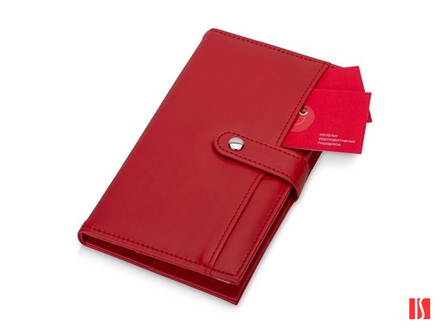 Купить Блокнот-кошелек с сменным блоком А6 "Wall Street", 64 листа, красный Блокнот-кошелек с сменным блоком А6 "Wall Street", 64 листа, красный
