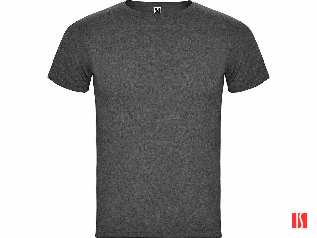 Футболка "Fox" мужская, черный меланж