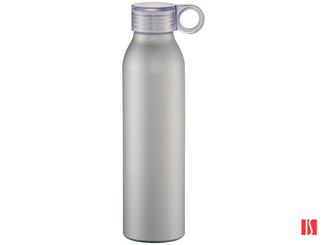 Спортивная алюминиевая бутылка Grom, серебристый