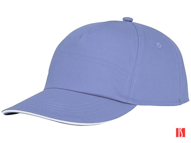 Купить Пятипанельная кепка-сендвич Styx, светло-синий Пятипанельная кепка-сендвич Styx, светло-синий