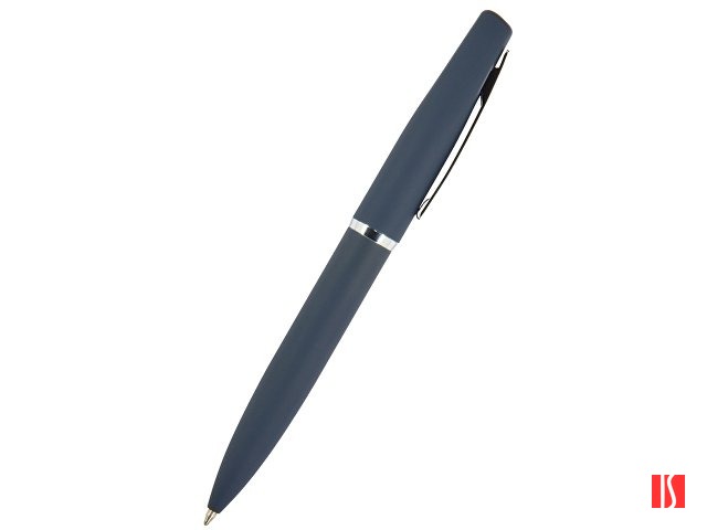 Ручка "Portofino" шариковая  автоматическая, синий металлический корпус, 1.0 мм, синяя