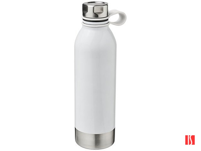 Спортивная бутылка из нержавеющей стали Perth объемом 740 мл, белый