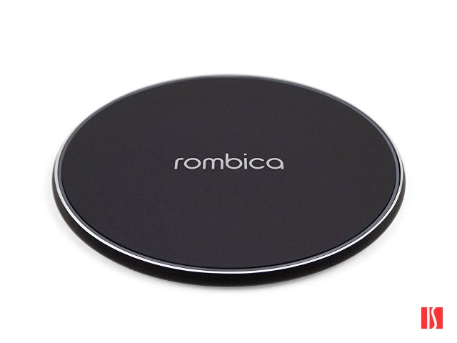 Беспроводное зарядное устройство Rombica  «NEO Core Quick» c быстрой зарядкой, черный (с лого)