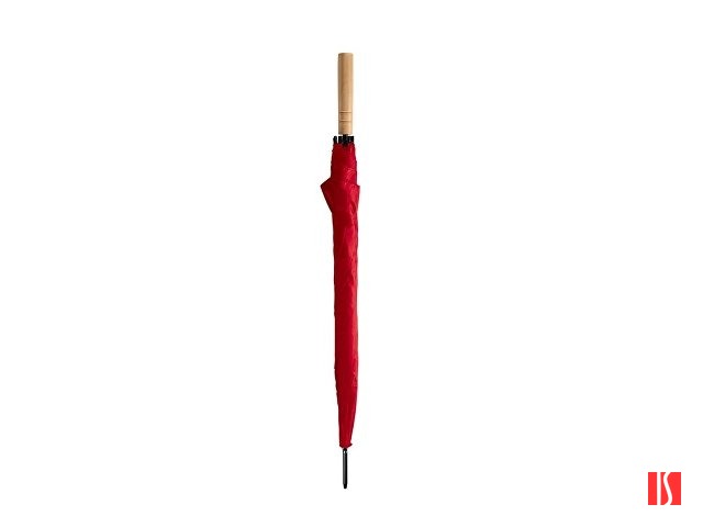 Зонт трость FARGO, полуавтомат, красный