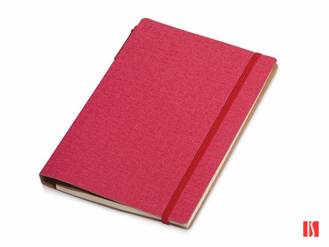 Блокнот с ручкой и набором стикеров А5 "Write and stick", красный