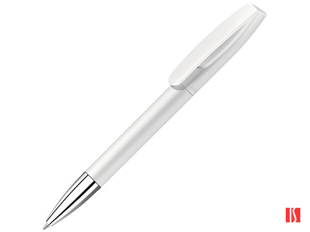Шариковая ручка из пластика "Coral SI", белый