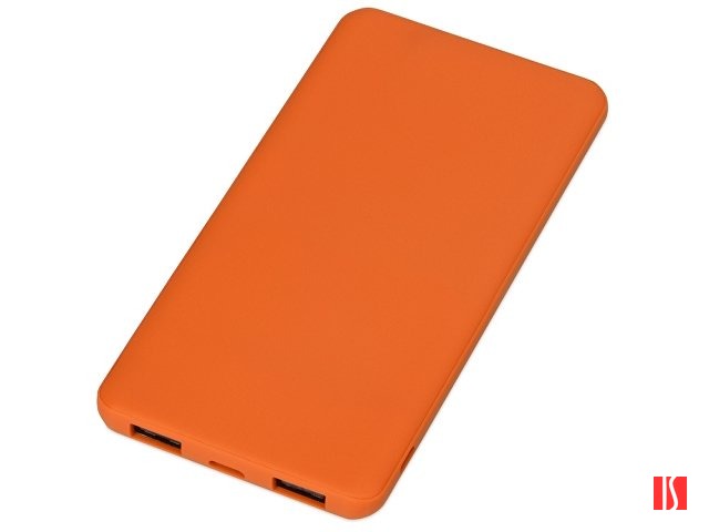 Портативное зарядное устройство «Reserve» с USB Type-C, 5000 mAh, оранжевый