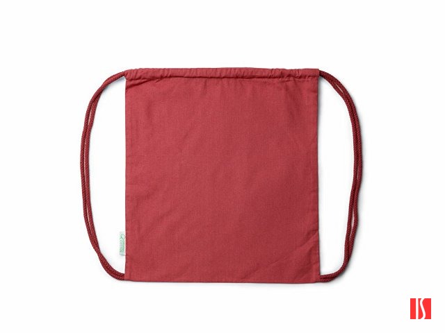 Рюкзак-мешок BREST из 100% органического хлопка, хризантема красная