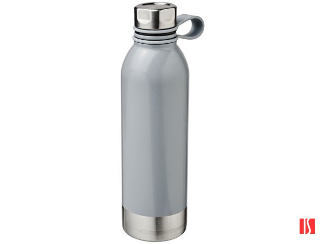 Спортивная бутылка из нержавеющей стали Perth объемом 740 мл, серый