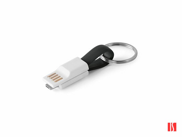 RIEMANN. USB-кабель с разъемом 2 в 1, Черный