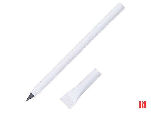 Вечный карандаш из переработанной бумаги "Recycled pencil", белый