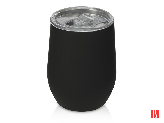 Термокружка "Vacuum mug C1", soft touch, 370мл, черный