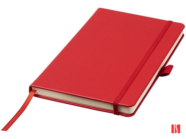 Записная книжка Nova формата A5 с переплетом, красный
