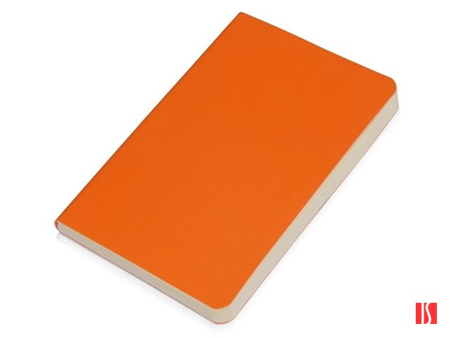 Блокнот А6 "Softy small" 9*13,8 см в мягкой обложке, оранжевый