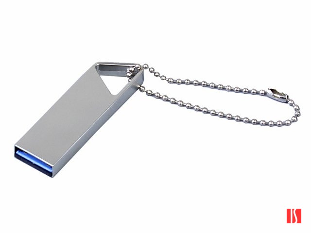 USB 2.0-флешка на 32 Гб с мини чипом, компактный дизайн, отверстие треугольной формы для цепочки