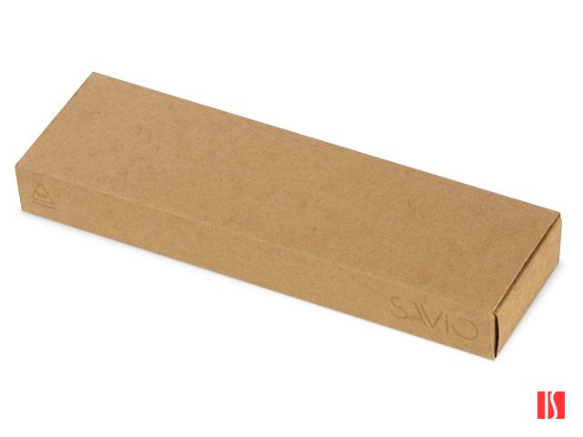 Футляр для 2 ручек из переработанного картона "Recycard", натуральный