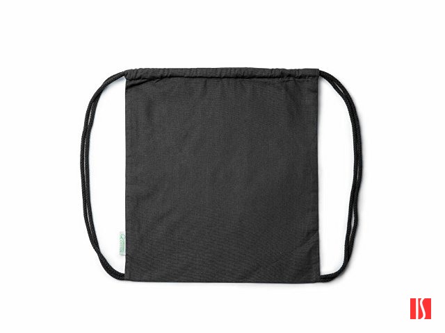 Рюкзак-мешок BREST из 100% органического хлопка, черный