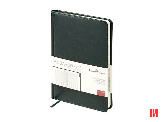 Ежедневник недатированный с индексами А5 "Prime", темно-зеленый