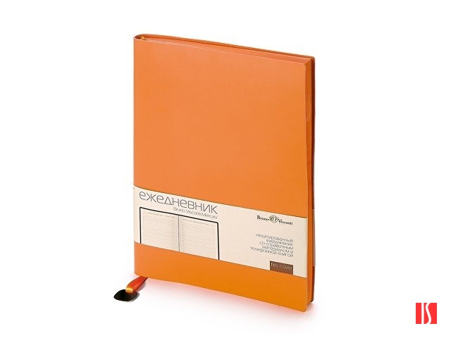 Ежедневник А5 недатированный «Mercury», оранжевый