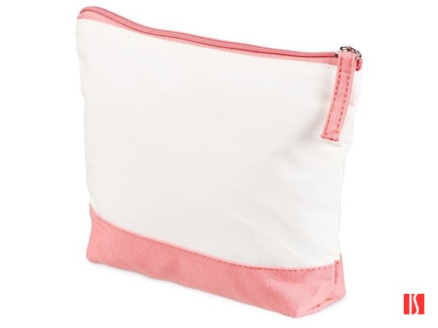 Купить Косметичка хлопковая Cotton, белый/пыльно-розовый Косметичка хлопковая Cotton, белый/пыльно-розовый